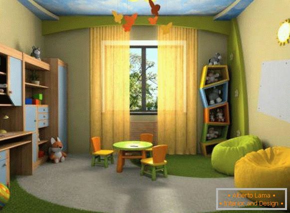 dizajn zavjesa za dječju sobu za dječaka, slika 3