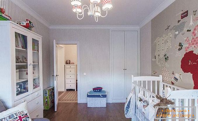 Izrada dvosobnog stana za obitelj s djetetom - fotografija dječje sobe