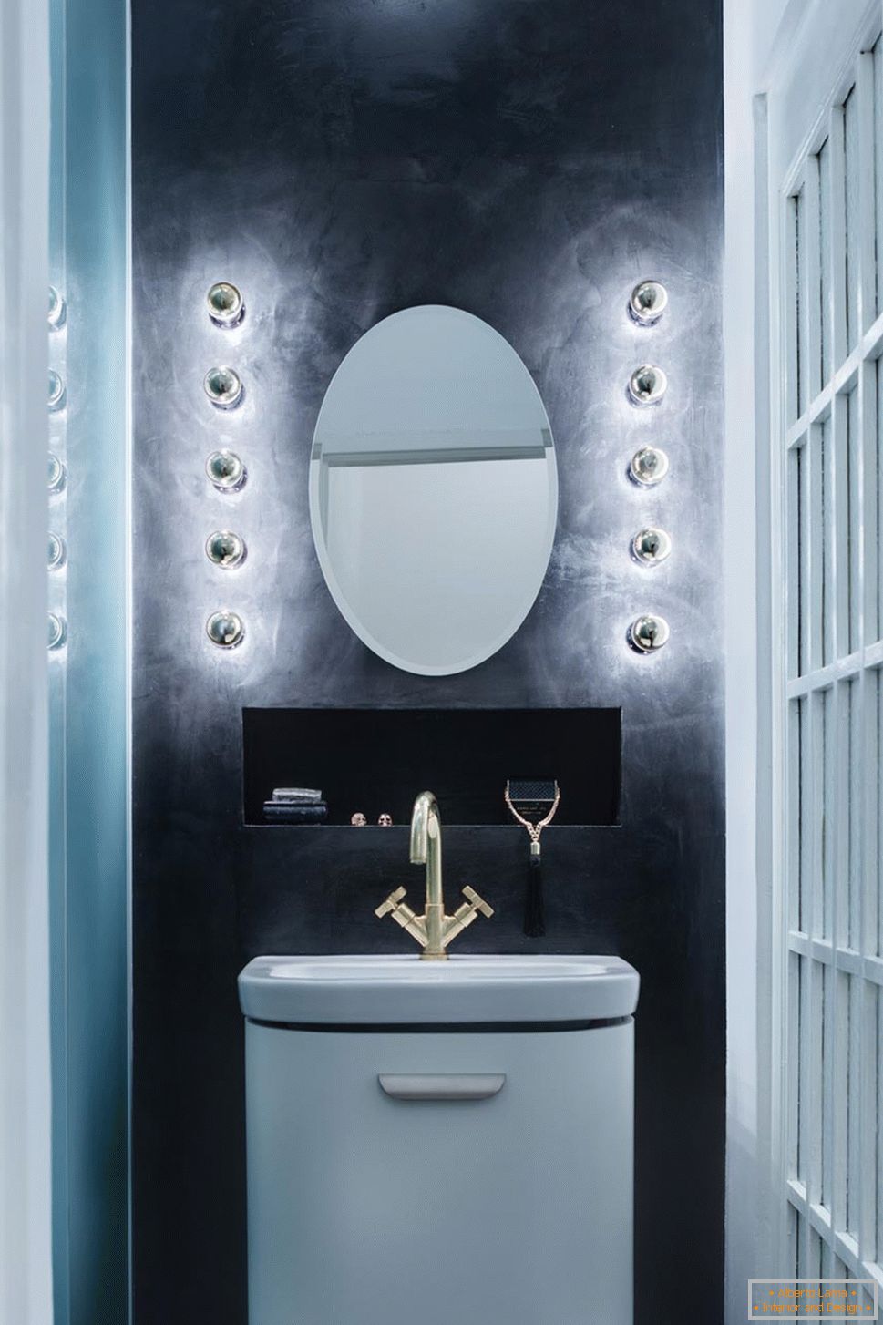 Moderni dizajn malog stana - dizajn kupaonice