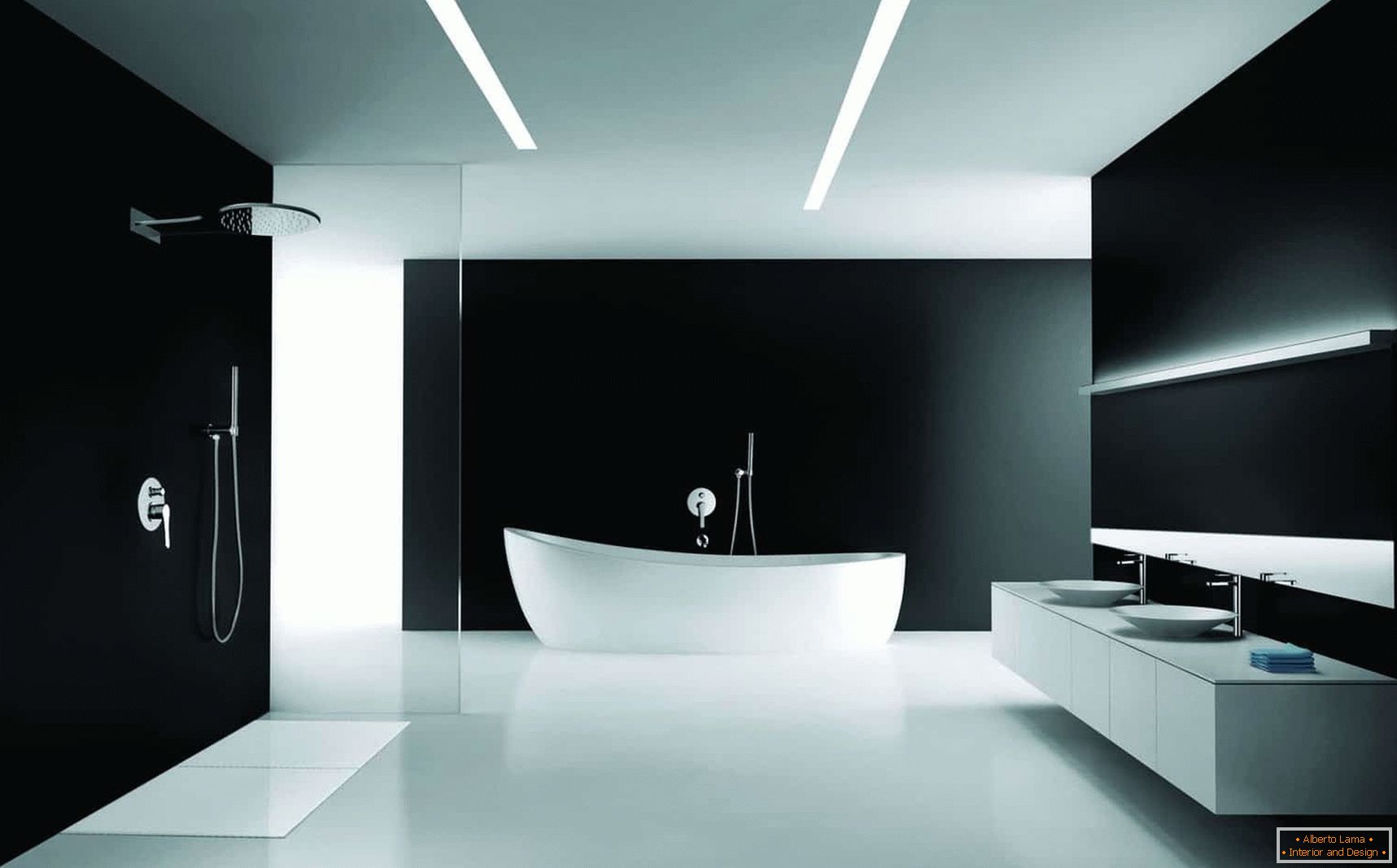 Mogućnost projektiranja kupaonice в минимализме