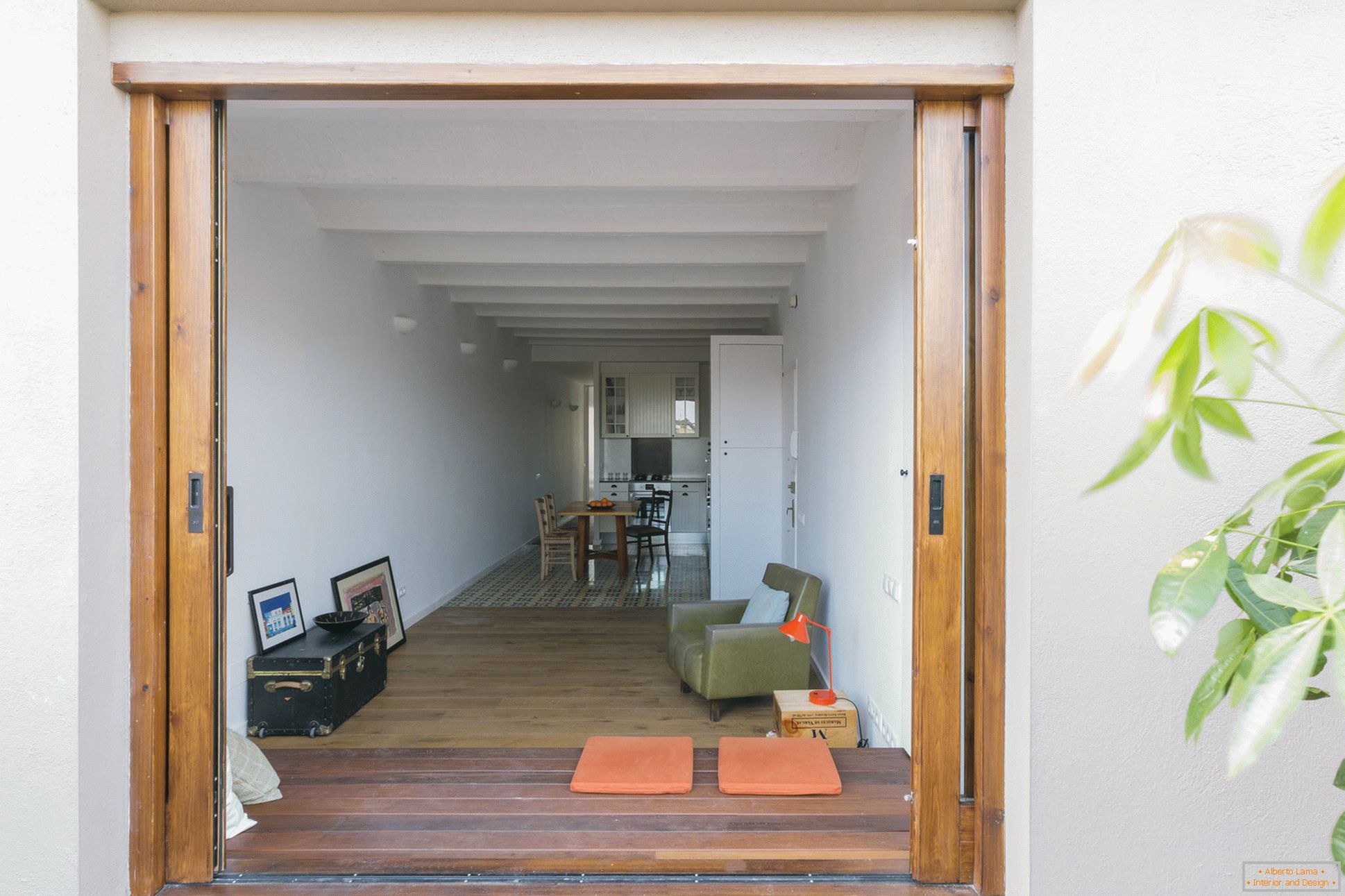 Dizajn interijera malog stana u Barceloni