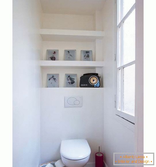 WC malog studio apartmana u Parizu