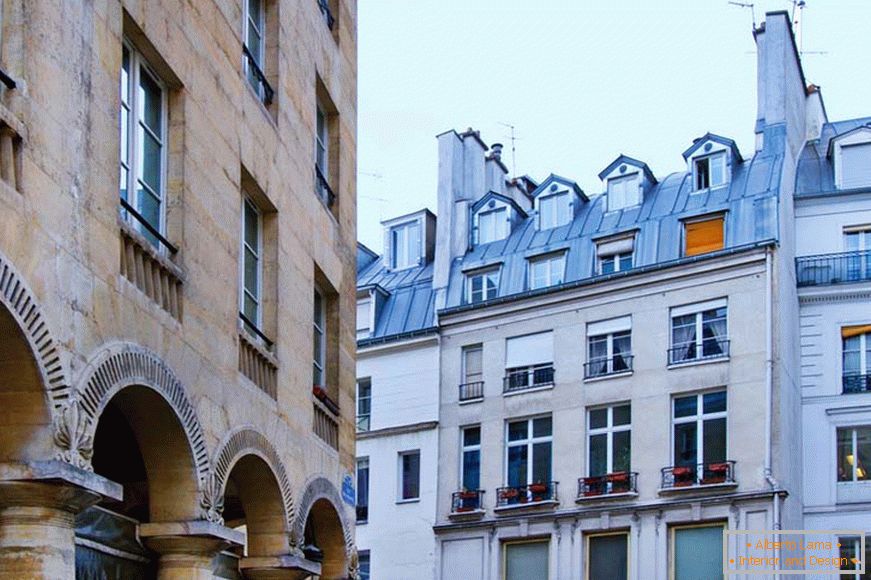 Izgled jedne stambene zgrade u Parizu