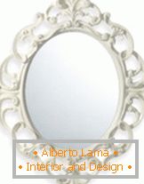 Elegantno ogledalo u otvorenom okviru
