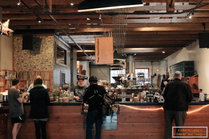 Unutarnji kafić u San Franciscu