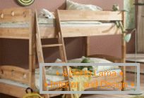 Mogućnosti dizajna детской комнаты с двухъярусной кроватью