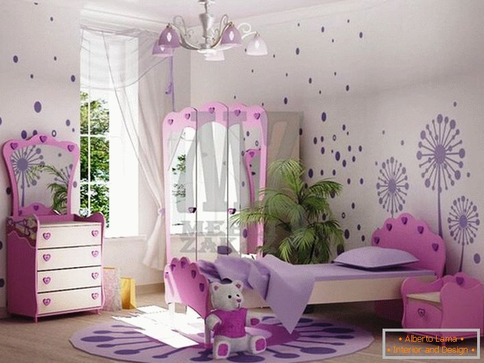 Elegantna soba za djevojčice