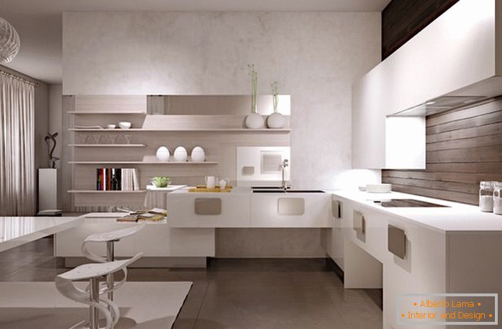 Kuhinja postavljena u stilu minimalizma ne samo da izgleda atraktivna, već i funkcionalna i praktična.