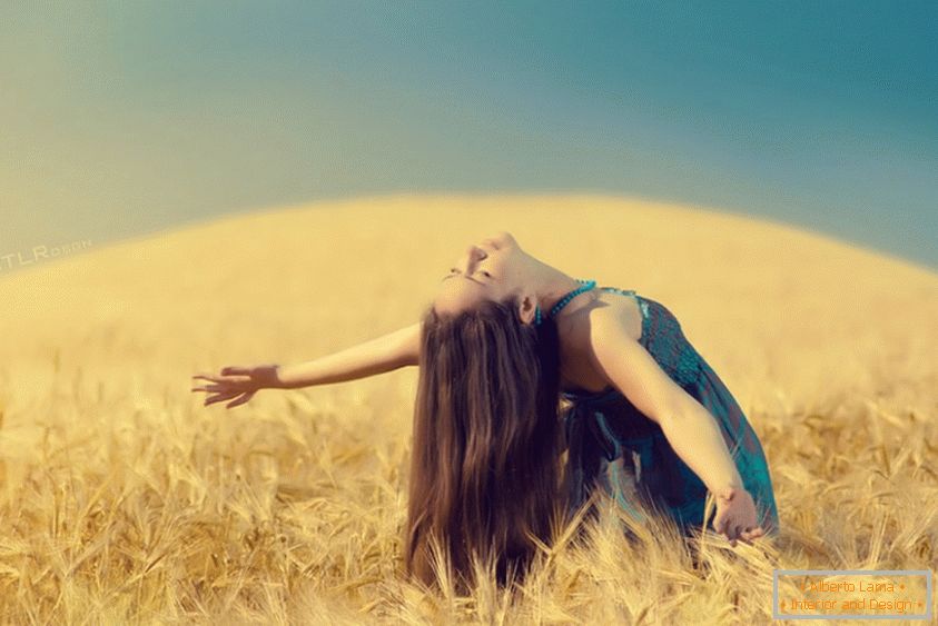 Djevojka na polju pšenice, Sergej Zhuravlev