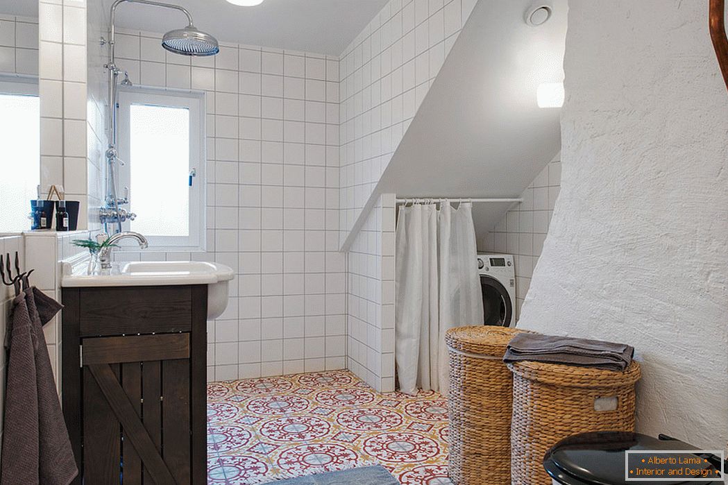 Interijer kupaonice u skandinavskom stilu