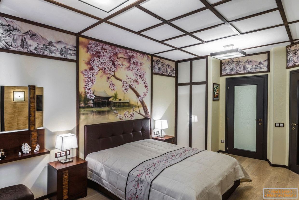 Interijer sobe в японском стиле