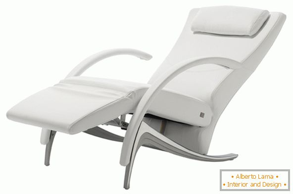 RB 3100 chaise longue u bijeloj boji