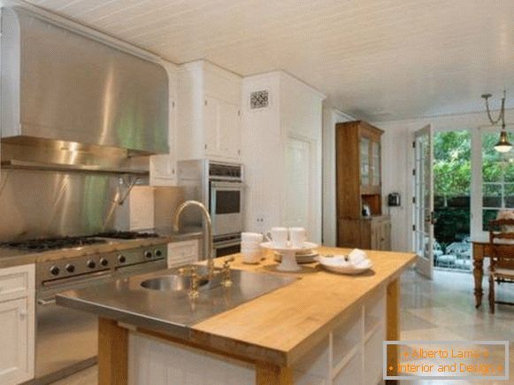 Dizajn kuhinje u kući Jennifer Lawrence