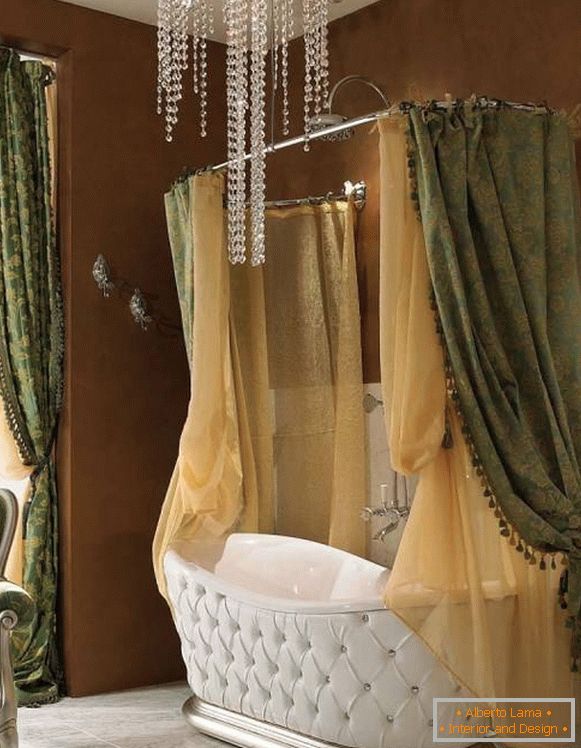 Kupaonica dizajn u klasičnom stilu