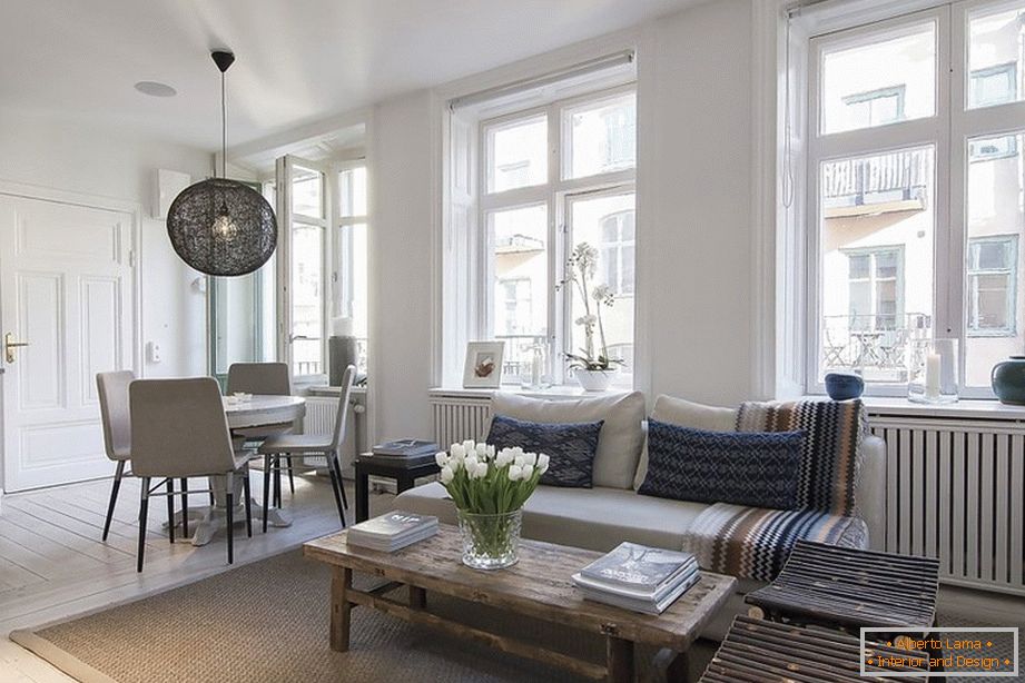 Elegantno uređenje stanova u Švedskoj
