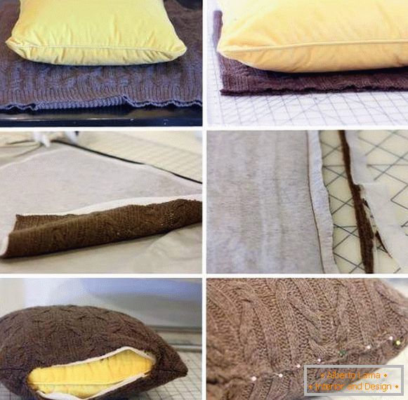 Prekrasni jastuci od improviziranih materijala