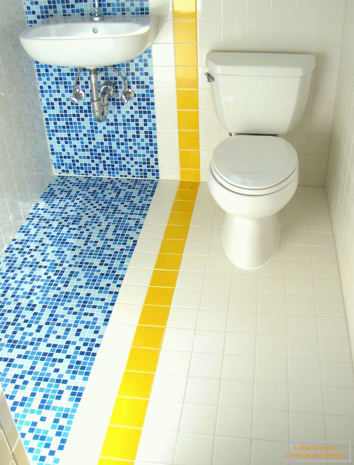 Šareni dizajn kupaonice