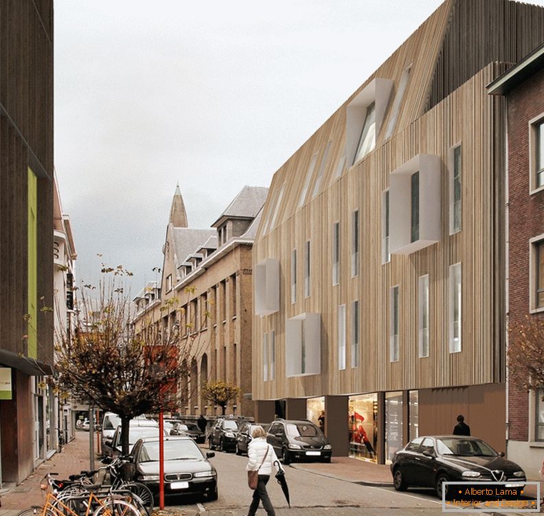 A2o Architecten, obnova pročelja javne zgrade u Belgiji