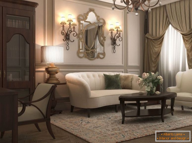 Američki stil u unutrašnjosti - 75 fotografija dizajnerskih