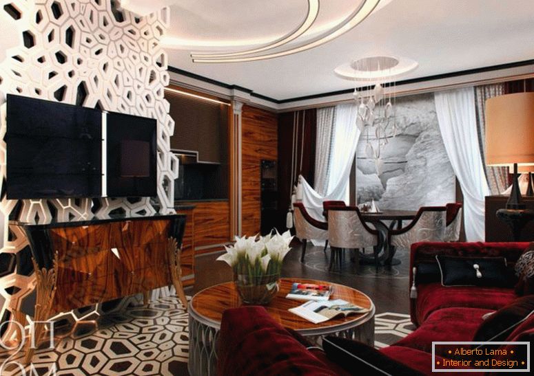 Art deco stil unutrašnjosti - 115 foto ideja za moderan