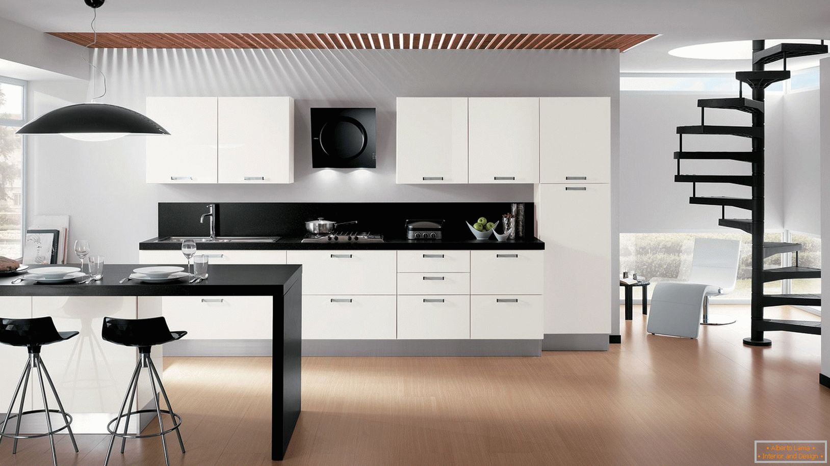 Dizajn kuhinje u minimalističkom stilu