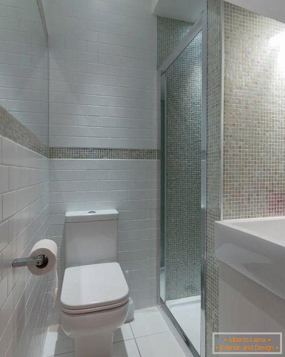 Mala kombinirana kupaonica - najbolje moderne ideje