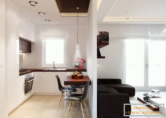 Jednosoban stan površine 40 m2 u minimalističkom stilu