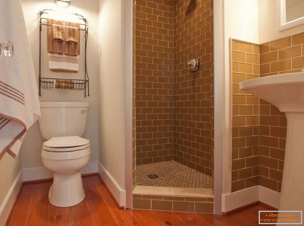 Kombinirana kupaonica u jednosobnom apartmanu p-44t