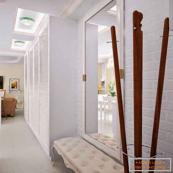 dizajn interijera hodnika u kući, slika 46
