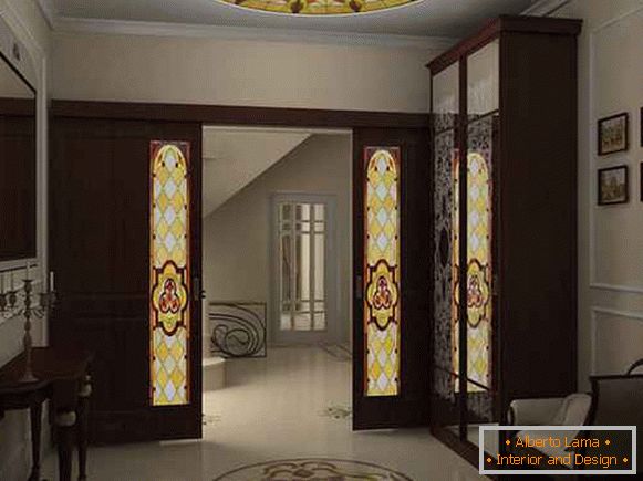 moderan dizajn hodnika u kući, fotografija 67