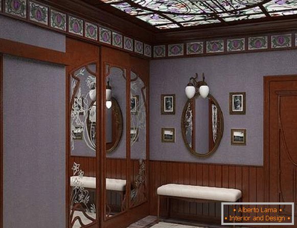 dizajn foto hodnika u realnoj fotografiji apartmana, fotografija 29