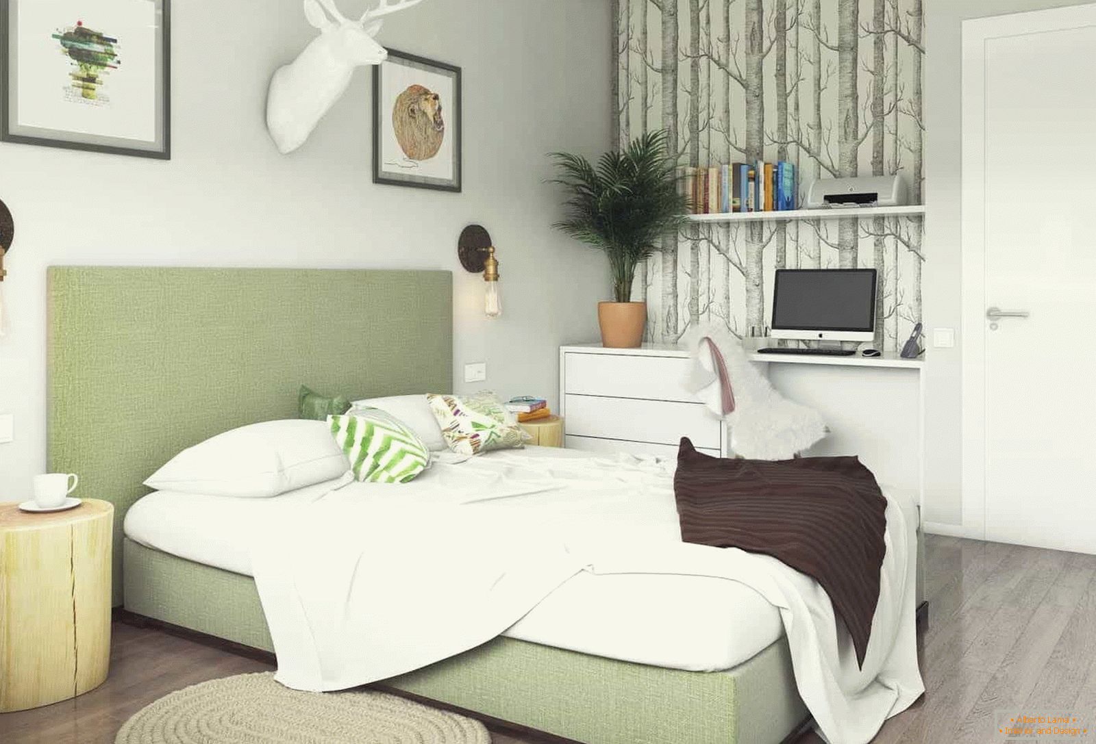 Izraz dizajn spavaće sobe od 13 m²