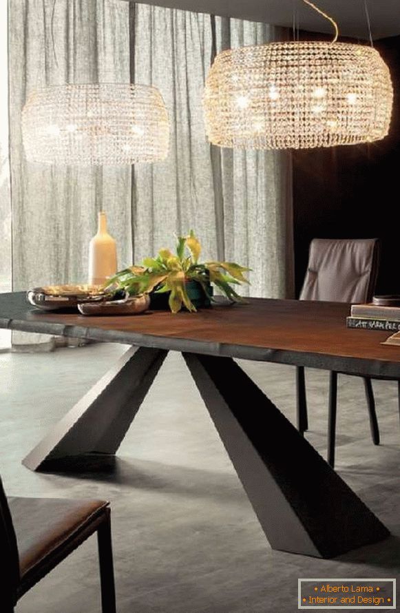 dizajnerski drveni stolovi, slika 4