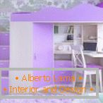 Lilac Loft krevet