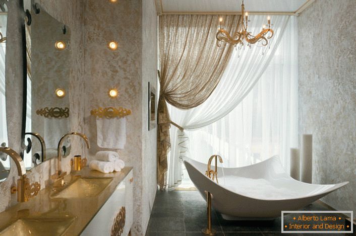 Dizajn projekta za secesijsku kupaonicu za slavni stan u New Yorku. 