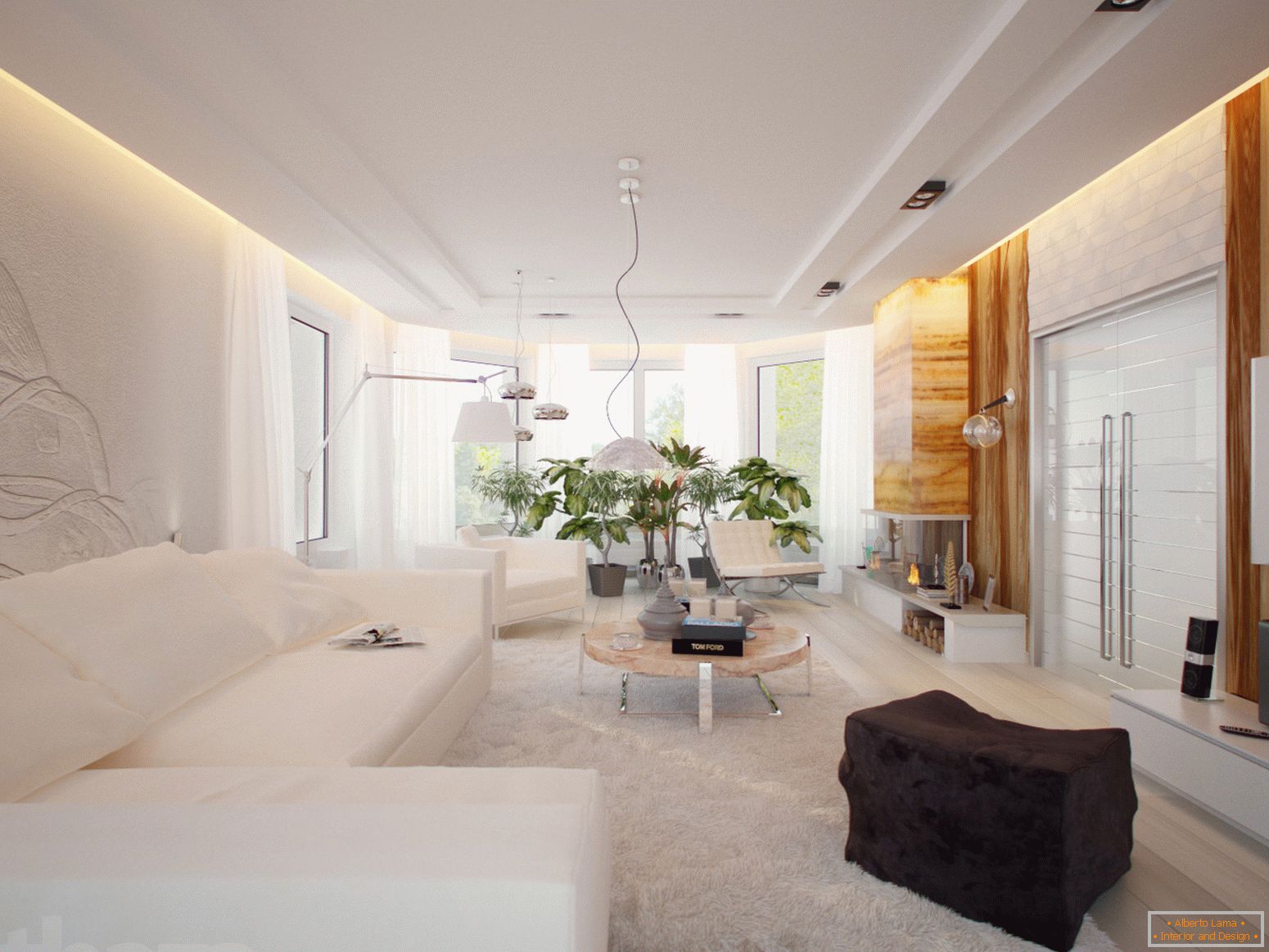 Prostrana i svijetla gostinjska soba u minimalističkom stilu izvrstan je primjer pravilno odabranog namještaja.
