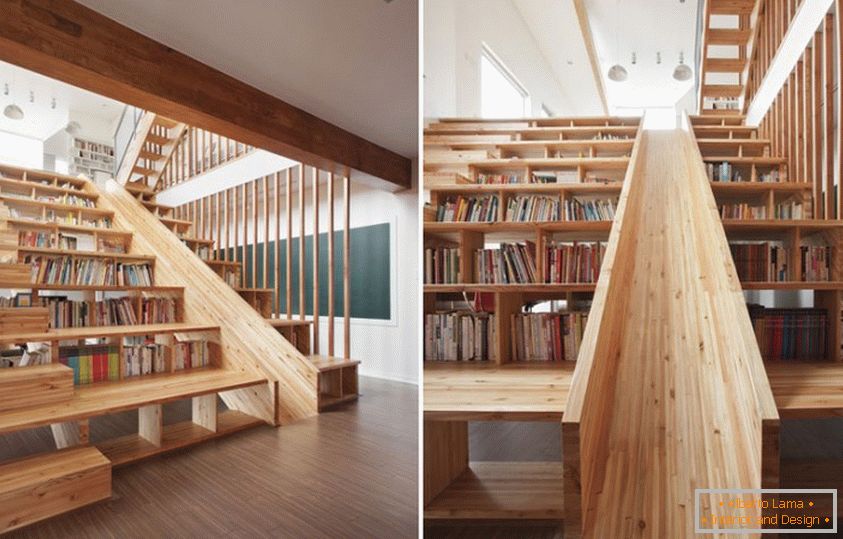 Neobična stubišta-knjižnica