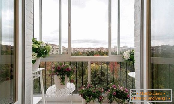francuski balkon iznutra, fotografija 36