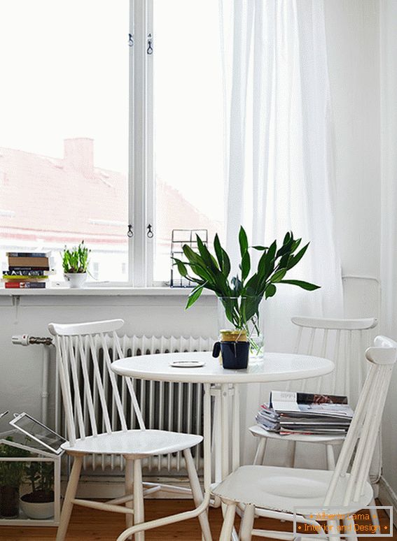 Interijer malog stana u skandinavskom stilu