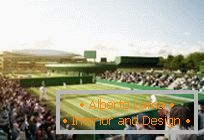 Opći plan Wimbledona od arhitekta Grimshawa