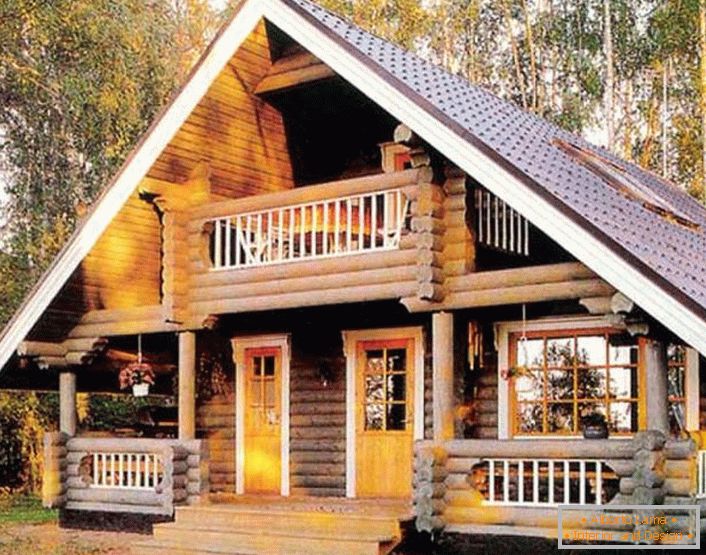 Obiteljska kuća nedaleko od Volgograd. Ruska šuma i neobična vanjština zgrade daju osjećaj bajki i magije.