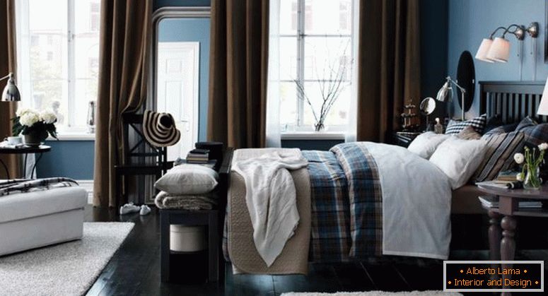 bijelo-poliranog-hrast-drvo-kreveta na kat-spavaća soba-ideje-IKEA-srebro-čelik-metal-kat-krevet-bijelo-jednom platforma krevet-kul-stol-lampa-krem-drvene-podovi