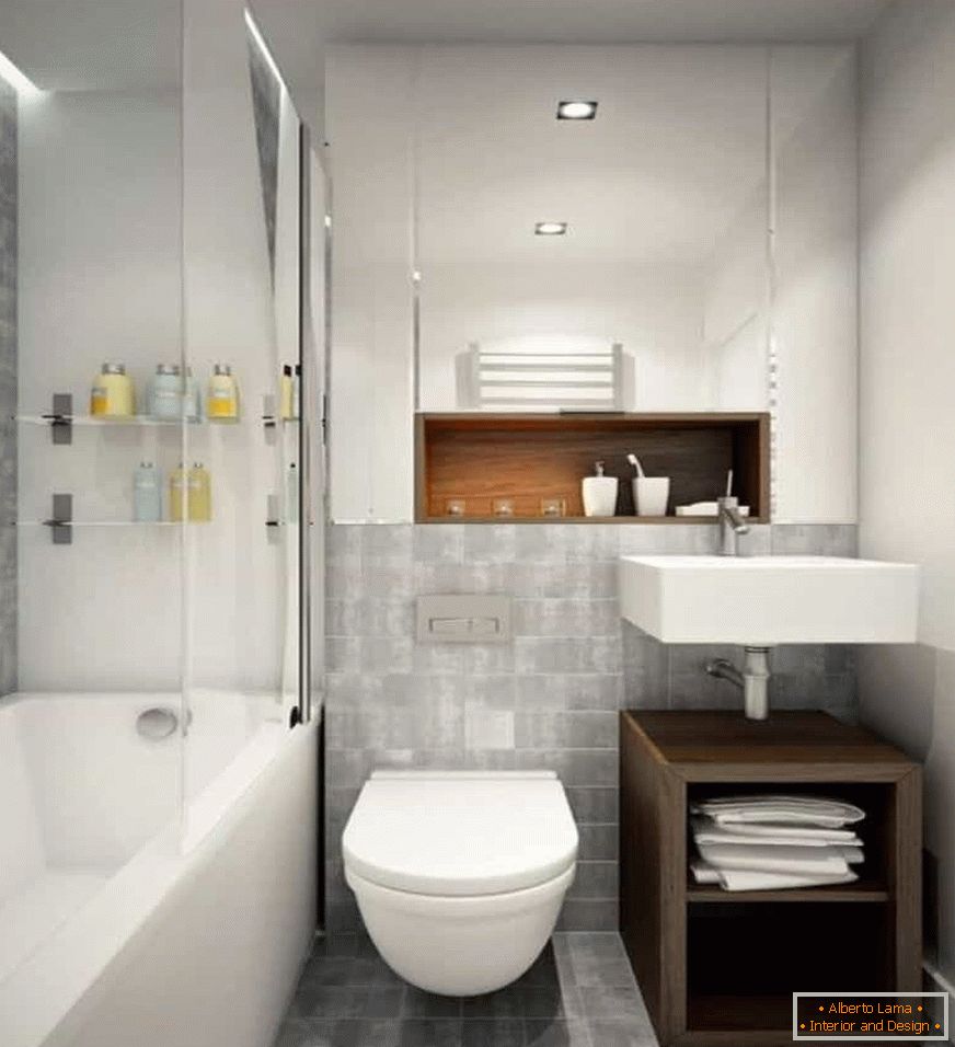 Dizajn male kupaonice комнаты совмещенной с туалетом