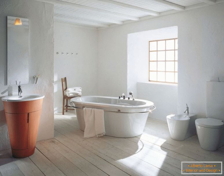 Philippe Starck--rustikalnom moderna kupaonica-dekor