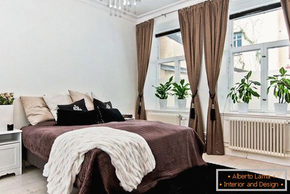 Izuzetan interijer spavaće sobe u francuskom stilu