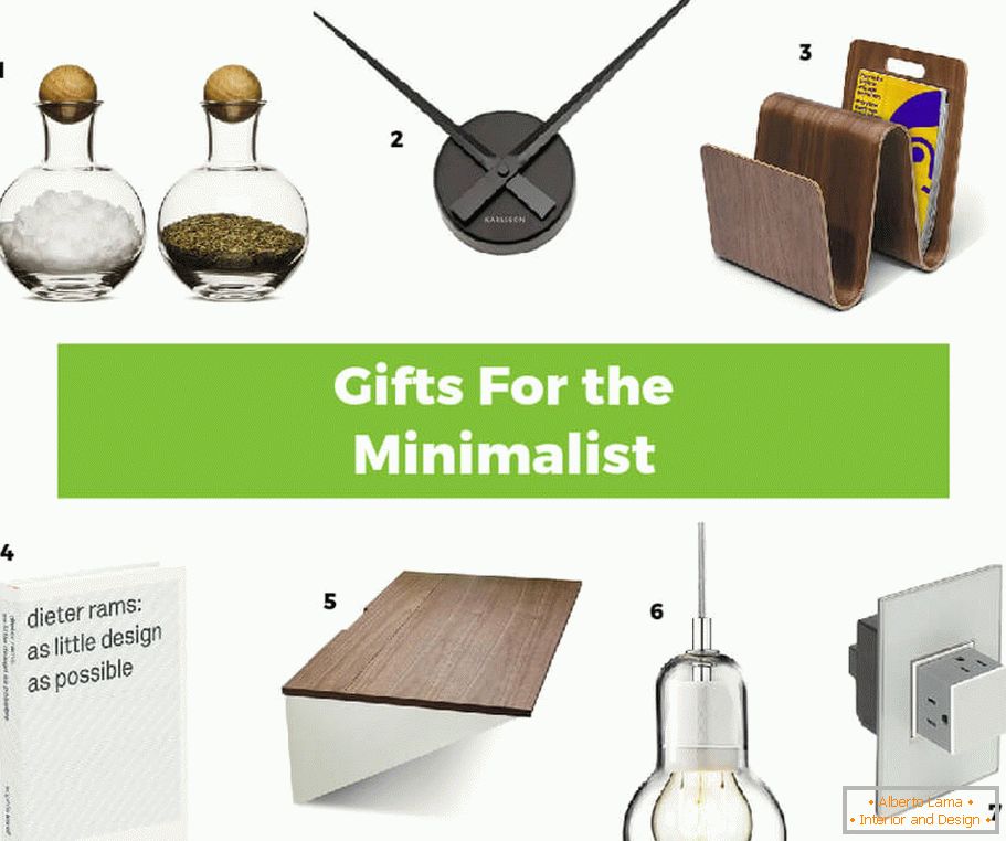 Zanimljive ideje darova u stilu minimalizma