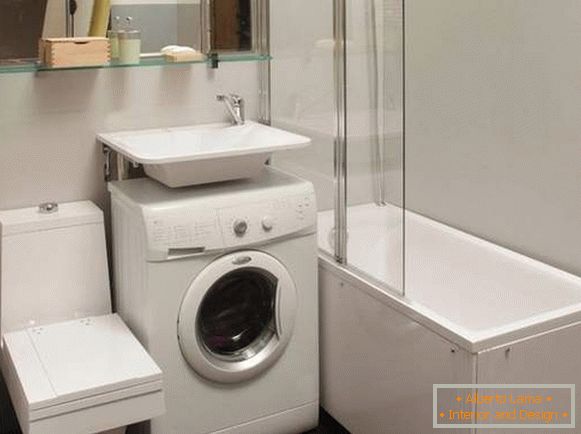 stroj za pranje rublja u kupaonici, slika 4