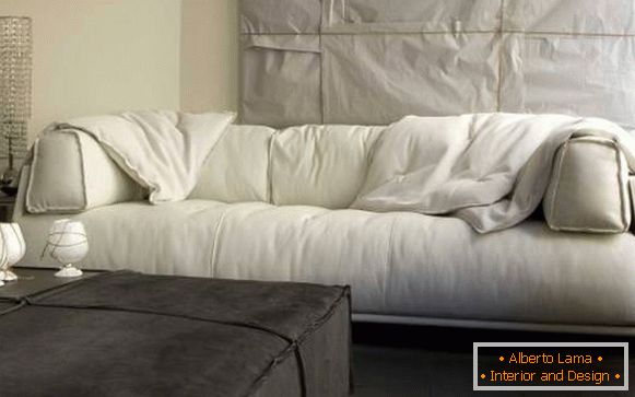 Kako odrediti kvalitetu sofe - meko punjenje dolje