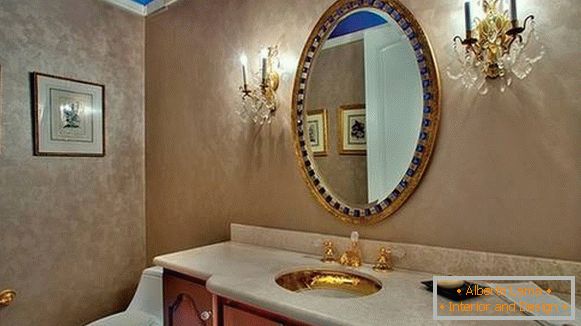 ukrasna kupaonica s dekorativnom žbukom, fotografija 49