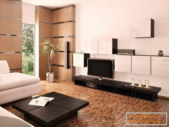 Dizajn interijera dvosobnog stana u stilu minimalizma - izbor fotografija